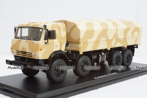 Камаз-6350 Мустанг камуфляж Пустынный, SSM1304, SSM 1:43