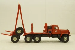Краз-214Л, красный, Н725, Наш Автопром 1:43