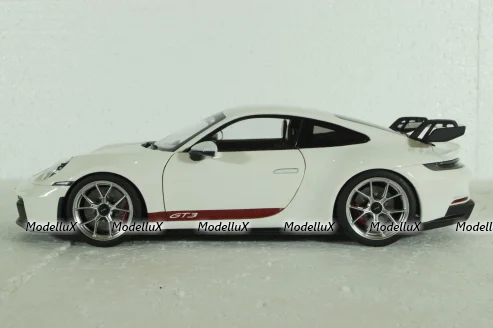 Porsche 911 GT3 2021, White, 187306, Norev 1:18