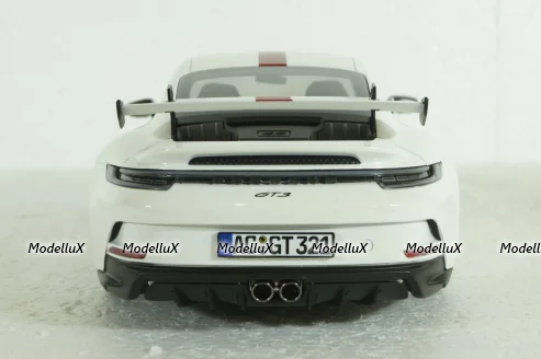 Porsche 911 GT3 2021, White, 187306, Norev 1:18