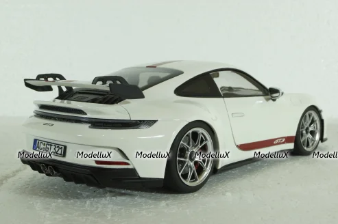 Porsche 911 GT3 2021, White, 187306, Norev 1:18