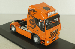 Iveco Starlis 450 2008, orange, Truck Tuning Collection #11, Hachette 1:43