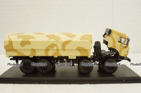 Камаз-6350 Мустанг камуфляж Пустынный, SSM1304, SSM 1:43