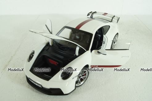 Porsche 911 GT3 2021, White, 187306, Norev 1:18
