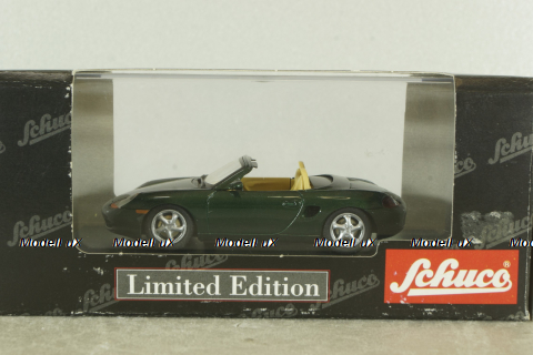 Porsche Boxster (986/1) 1996, green, 04224, Schuco 1:43 Уценка!
