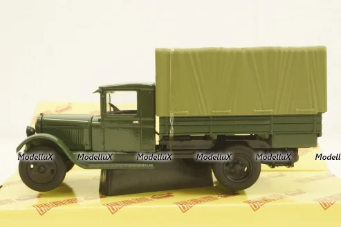Зис-5А, зеленый с тентом, Н220, Наш Автопром 1:43