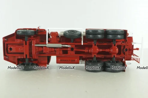 Renault VI GBH 280 6x6 CISTERNA Francia 1984, Pompieri Italy collection #13 1:43