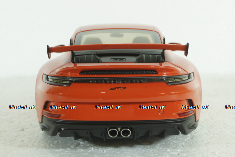 Porsche 911 GT3 2021 orange, 187300, Norev 1:18