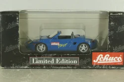 Porsche Boxster (986/1) 1996  "mot Test" blue, 903031, Schuco 1:43 Уценка!