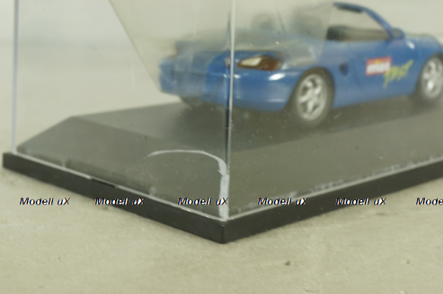 Porsche Boxster (986/1) 1996  "mot Test" blue, 903031, Schuco 1:43 Уценка!