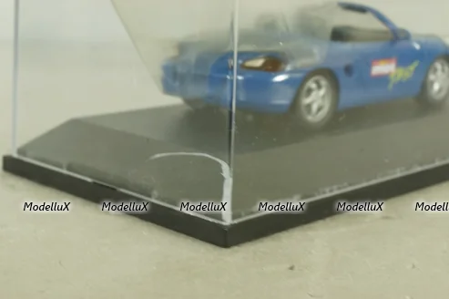 Porsche Boxster (986/1) 1996  "mot Test" blue, 903031, Schuco 1:43 Уценка!