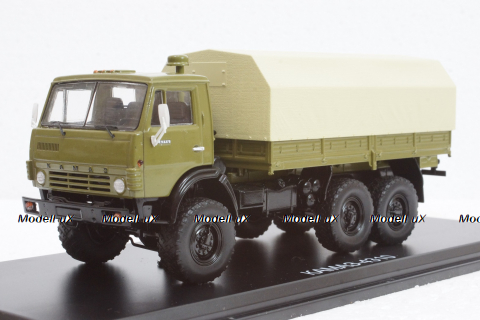 Камаз-4310 бортовой (с тентом), SSM1450, SSM 1:43
