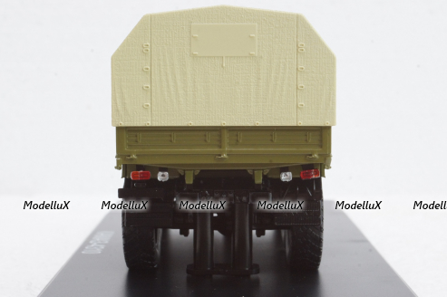 Камаз-4310 бортовой (с тентом), SSM1450, SSM 1:43