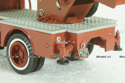 Газ-51 АЛГ-17, Автолестница с гидравлическим приводом, Сарлаб 1:43