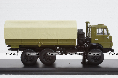 Камаз-4310 бортовой (с тентом), SSM1450, SSM 1:43