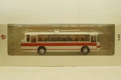 ЛАЗ-699Р (1981), бело/красный, DEMPRICE 1:43 