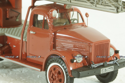 Газ-51 АЛГ-17, Автолестница с гидравлическим приводом, Сарлаб 1:43