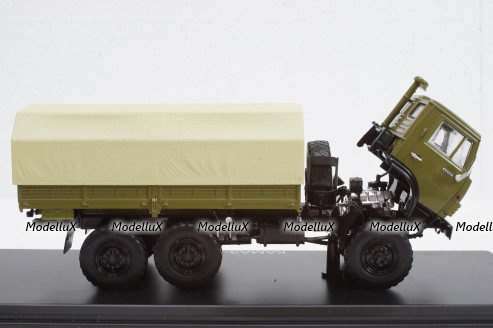 Камаз-4310 бортовой (с тентом), SSM1450, SSM 1:43