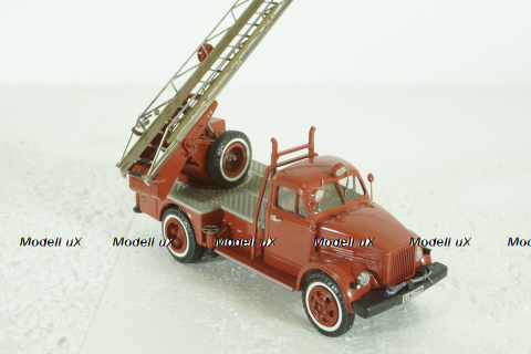 Газ-51 АЛГ-17, Автолестница с гидравлическим приводом, Сарлаб 1:43