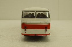 ЛАЗ-699Р (1981), бело/красный, DEMPRICE 1:43 