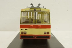 Skoda-14TR троллейбус красно-бежевый, SSM4042, SSM 1:43