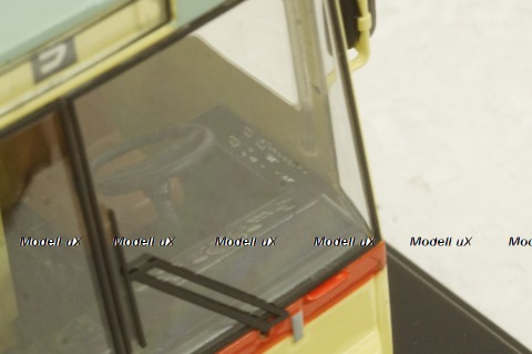 Skoda-14TR троллейбус красно-бежевый, SSM4042, SSM 1:43