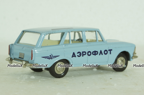 Москвич-427, Аэрофлот, Март 1990г., Тантал/Радон 1:43