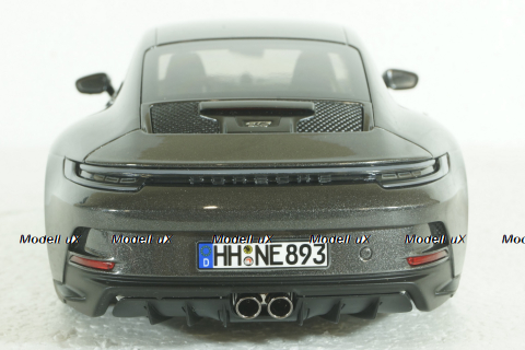 Porsche 911 GT3 with Touring Package 2021, Grey metallic, 187305, Norev 1:18