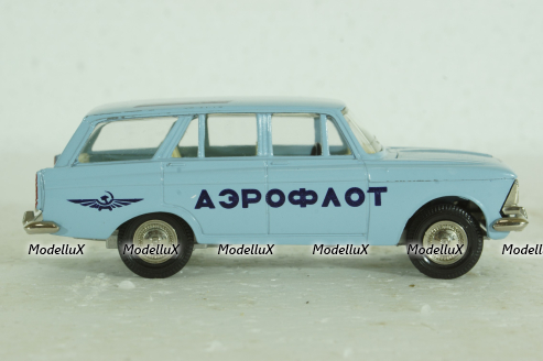Москвич-427, Аэрофлот, Март 1990г., Тантал/Радон 1:43