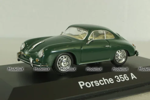 Porsche 356 A Coupe 1958, green, 02502, Schuco 1:43
