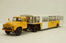 Зил-130В1 с п/прицепом  АППА-4 Аэропорт Васьково SSM7002, SSM 1:43