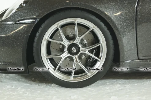 Porsche 911 GT3 with Touring Package 2021, Grey metallic, 187305, Norev 1:18
