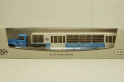 Зил-130В1 с п/прицепом АППА-4 Аэропорт Быково, SSM7005, SSM 1:43