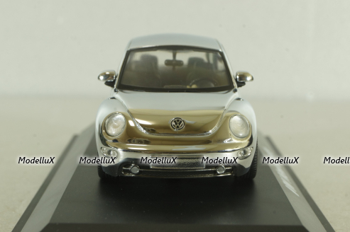 Volkswagen New Beatle 1998, chrome, 04539, Schuco 1:43
