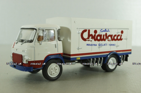 Alfa Romeo-Saviem A38 1969, white, Camion D'epoca №66, 1:43