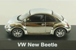 Volkswagen New Beatle 1998, chrome, 04539, Schuco 1:43