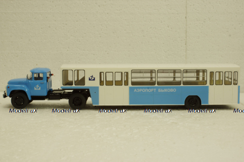 Зил-130В1 с п/прицепом АППА-4 Аэропорт Быково, SSM7005, SSM 1:43