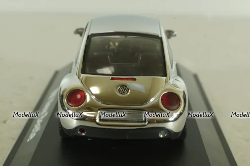 Volkswagen New Beatle 1998, chrome, 04539, Schuco 1:43