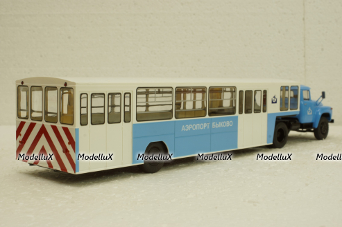 Зил-130В1 с п/прицепом АППА-4 Аэропорт Быково, SSM7005, SSM 1:43