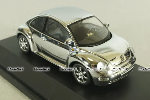 Volkswagen New Beatle 1998, chrome, 04539, Schuco 1:43