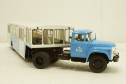 Зил-130В1 с п/прицепом АППА-4 Аэропорт Быково, SSM7005, SSM 1:43