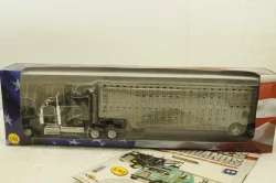 Kenworth W900 with semi-trailer McDonald And Sons, 1990, black/grey,  American trucks, France №59, Altaya 1:43