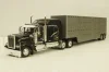 Kenworth W900 with semi-trailer McDonald And Sons, 1990, black/grey,  American trucks, France №59, Altaya 1:43