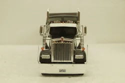 Kenworth W900 with semi-trailer McDonald And Sons, 1990, black/grey,  American trucks, France №59, Altaya 1:43