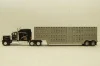 Kenworth W900 with semi-trailer McDonald And Sons, 1990, black/grey,  American trucks, France №59, Altaya 1:43