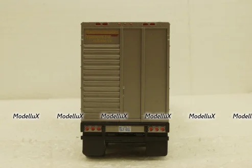 Kenworth W900 with semi-trailer McDonald And Sons, 1990, black/grey,  American trucks, France №59, Altaya 1:43