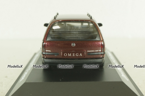 Opel Omega (B) Caravan 1996, red, 04032, Schuco 1:43