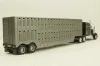 Kenworth W900 with semi-trailer McDonald And Sons, 1990, black/grey,  American trucks, France №59, Altaya 1:43