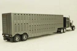 Kenworth W900 with semi-trailer McDonald And Sons, 1990, black/grey,  American trucks, France №59, Altaya 1:43