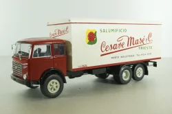 OM Titano 6x2 1961 red/white, Camion D'epoca №61, 1:43